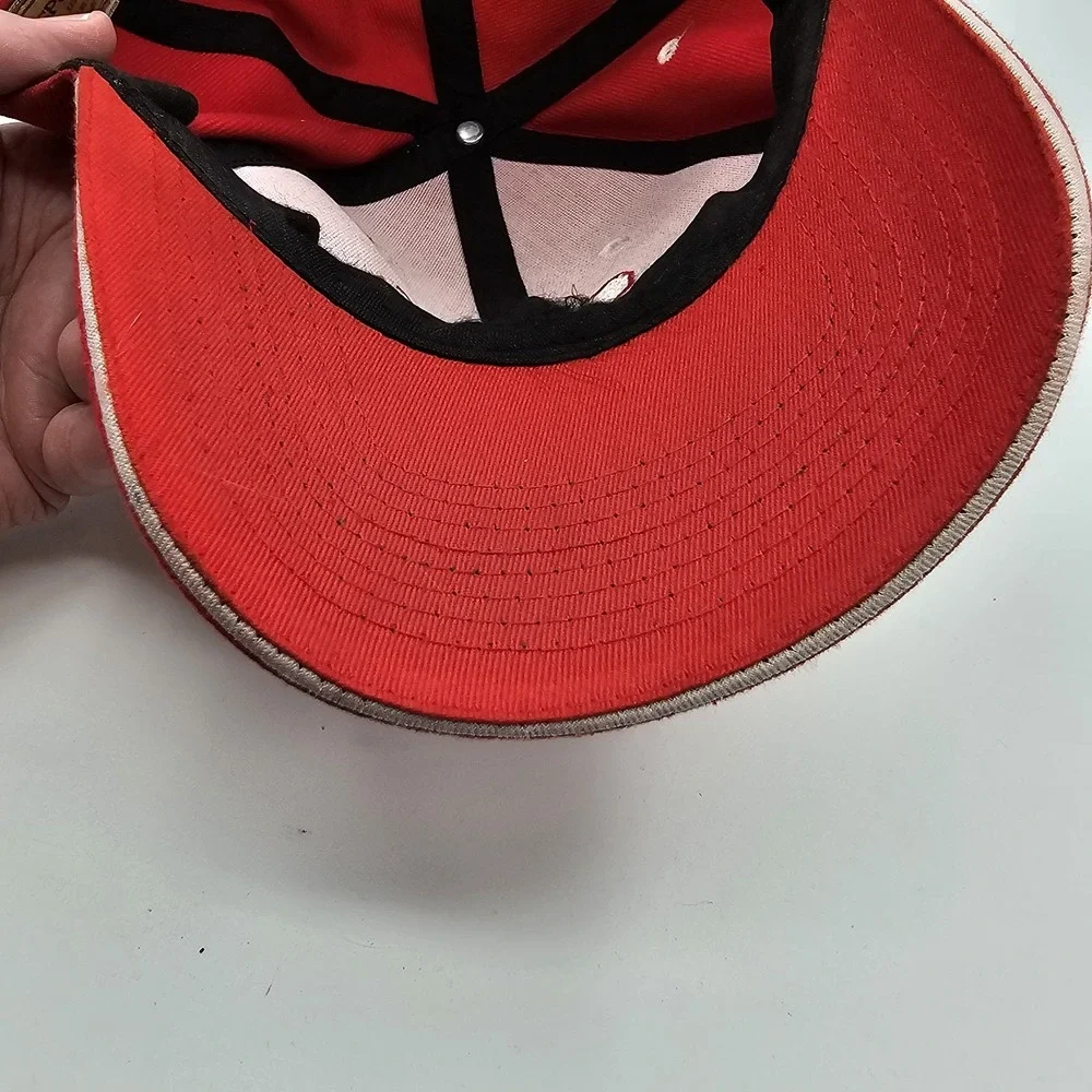 Dale Earnhardt Jr #8 NASCAR GM Adjustable Hat Cap Red Embroidered Sports & Caps